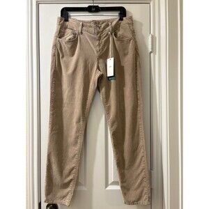 CLOSED womens Baker Cotton Velvet Jeans size 31 US (40 EU) Beige 29" inseam $298